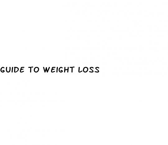 guide to weight loss