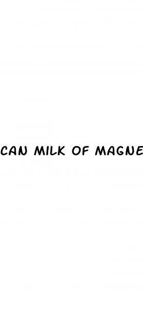 can milk of magnesia help with weight loss