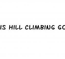 is hill climbing good for weight loss