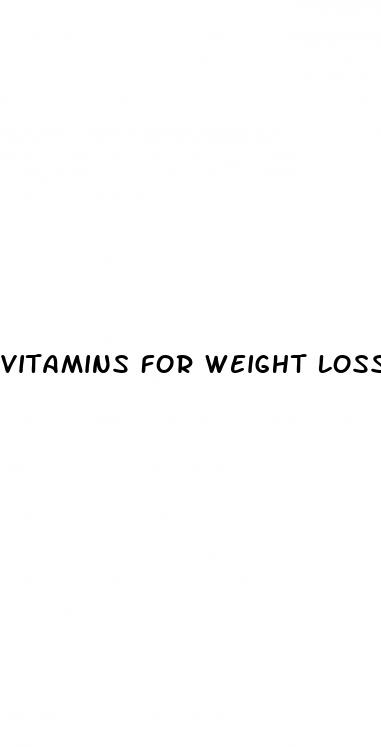 vitamins for weight loss