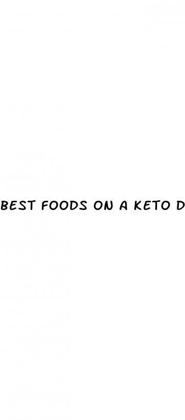 best foods on a keto diet