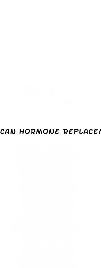 can hormone replacement therapy cause weight loss
