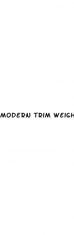 modern trim weight loss