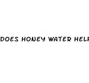 does honey water help in weight loss