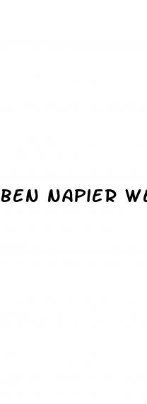 ben napier weight loss