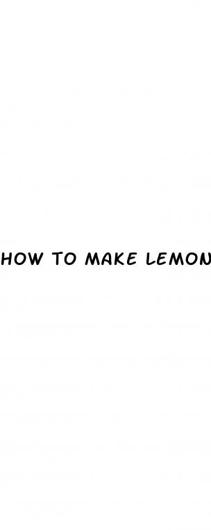 how to make lemongrass tea for weight loss