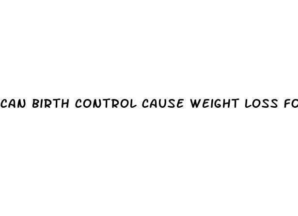 can birth control cause weight loss for pcos