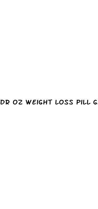 dr oz weight loss pill garcinia cambogia