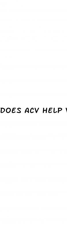 does acv help with weight loss