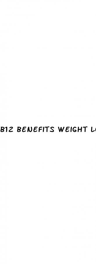 b12 benefits weight loss