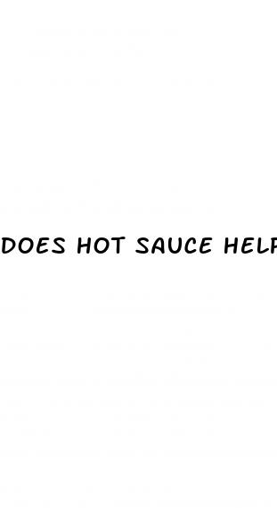 does hot sauce help with weight loss