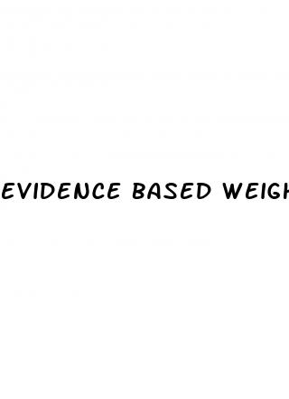 evidence based weight loss live presentation