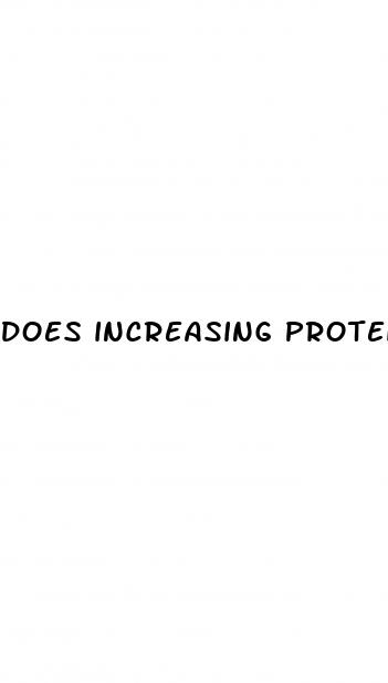 does increasing protein help weight loss