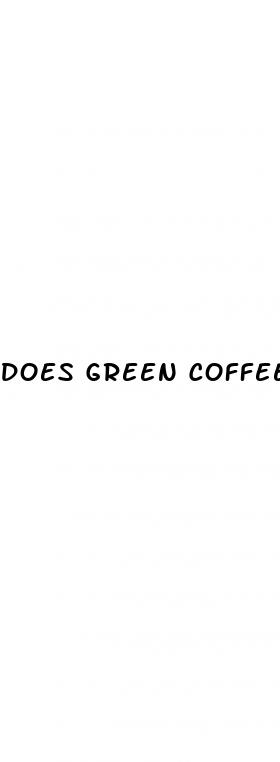 does green coffee bean help with weight loss