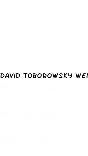 david toborowsky weight loss