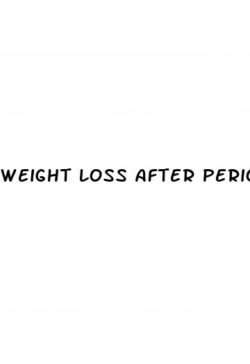 weight loss after period