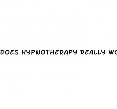does hypnotherapy really work for weight loss