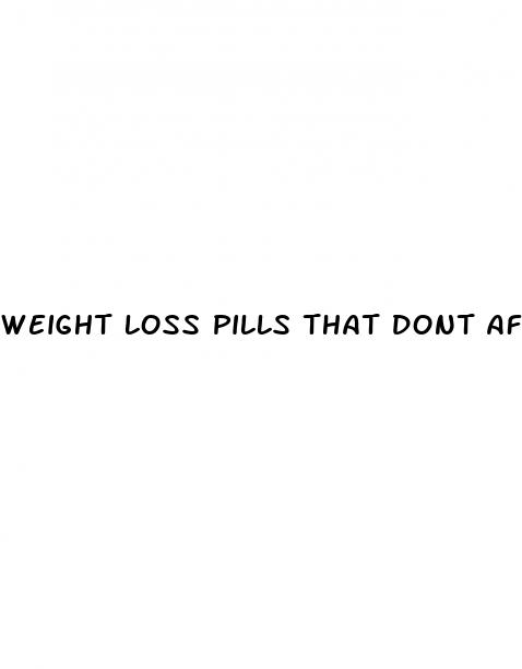 weight loss pills that dont affect fertility