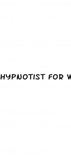 hypnotist for weight loss near me