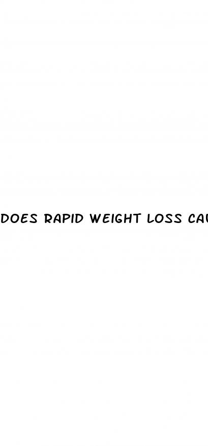 does rapid weight loss cause loose skin