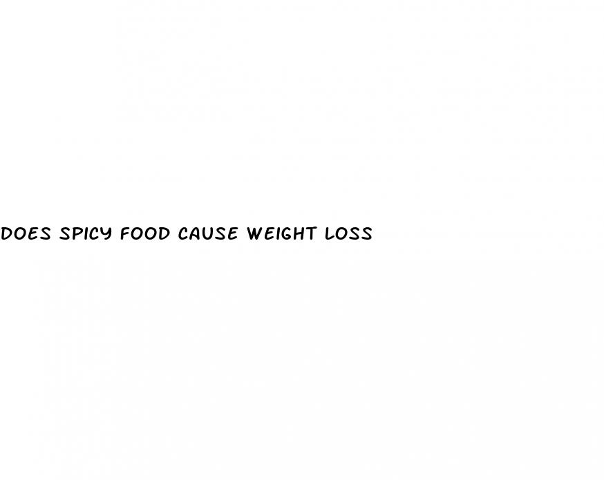 does spicy food cause weight loss