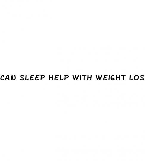 can sleep help with weight loss