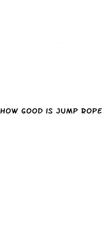 how good is jump rope for weight loss