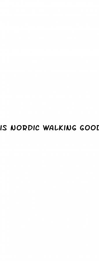 is nordic walking good for weight loss