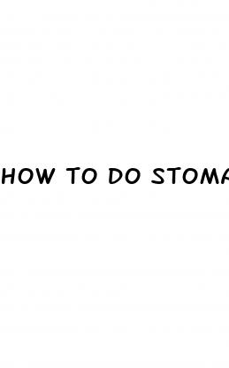 how to do stomach massage for weight loss
