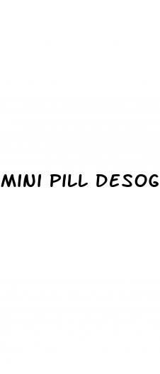 mini pill desogestrel weight loss