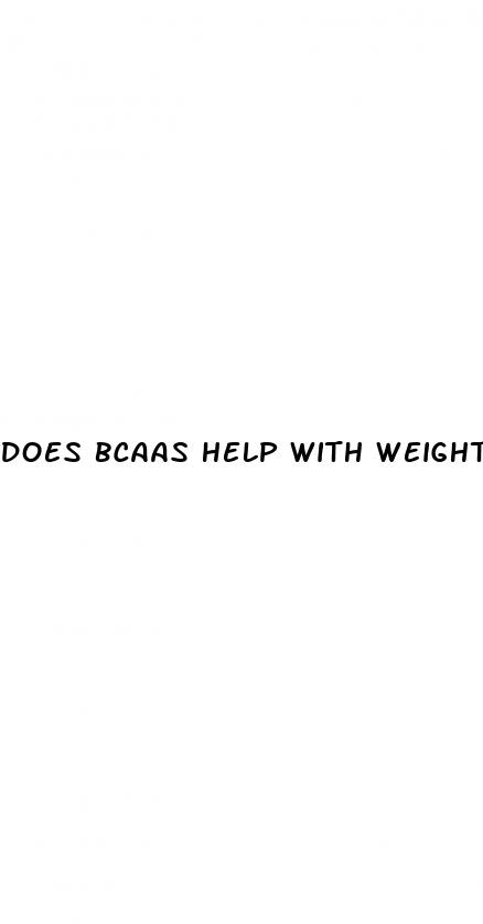 does bcaas help with weight loss