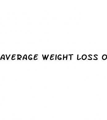 average weight loss on optavia the first week