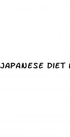 japanese diet for weight loss