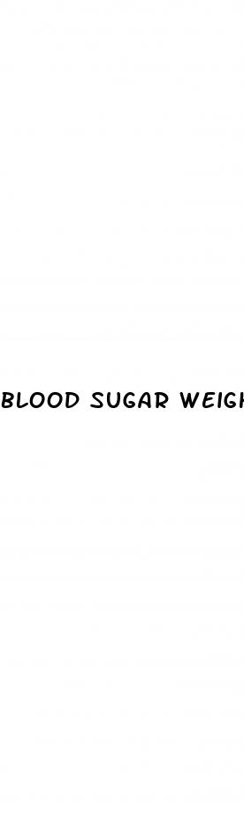 blood sugar weight loss