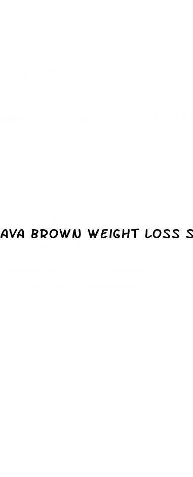 ava brown weight loss shark tank