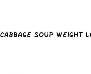 cabbage soup weight loss recipe