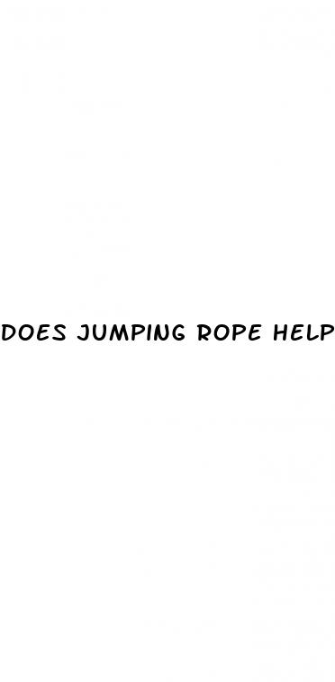 does jumping rope help with weight loss