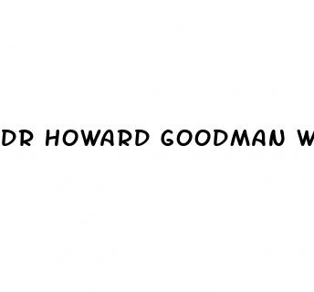 dr howard goodman weight loss