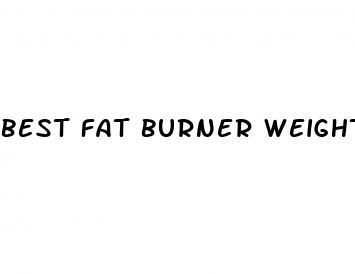 best fat burner weight loss