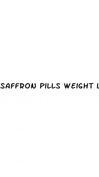 saffron pills weight loss