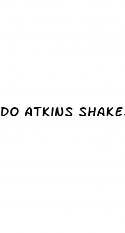 do atkins shakes work for weight loss