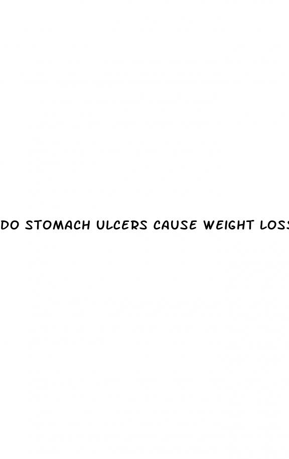 do stomach ulcers cause weight loss
