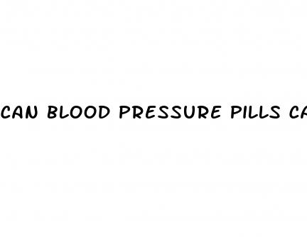 can blood pressure pills cause weight loss