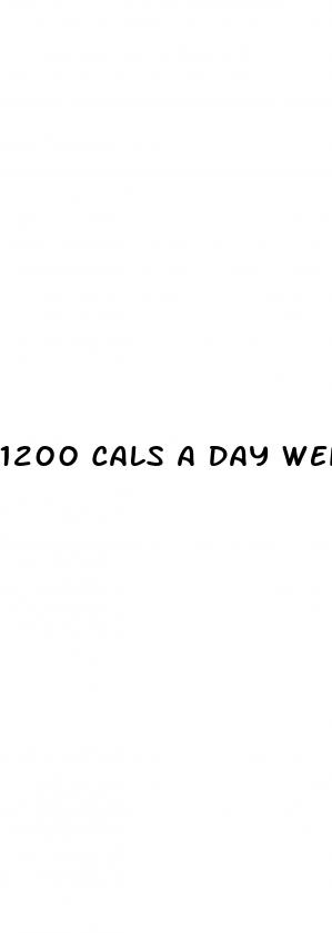 1200 cals a day weight loss