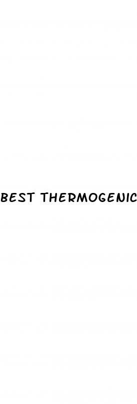 best thermogenics for weight loss