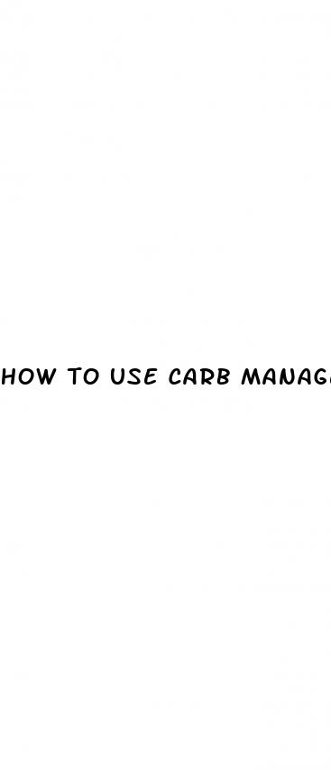 how to use carb manager keto diet app