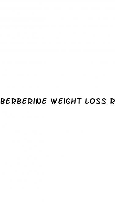 berberine weight loss results