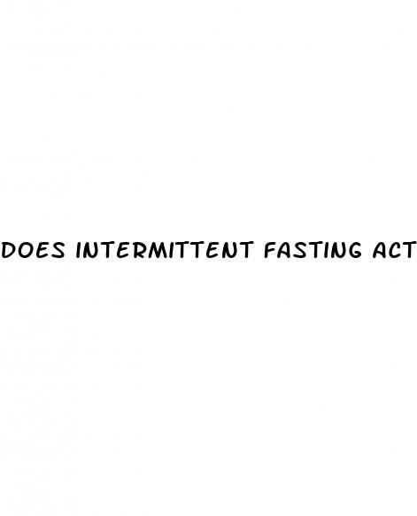 does intermittent fasting actually work for weight loss