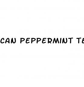 can peppermint tea help weight loss