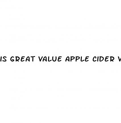 is great value apple cider vinegar good for weight loss